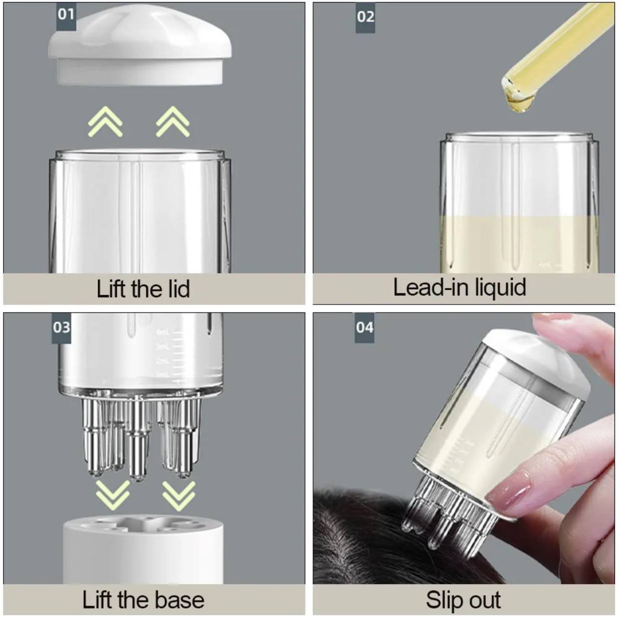 Premium Hair Oil Bottle - Jovplus