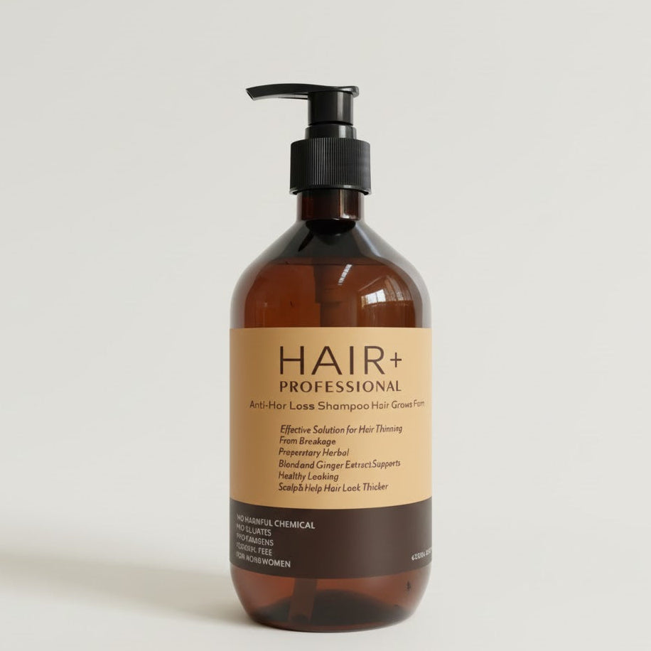 HAIR+ PROFESSIONAL: ANTI-HAIR LOSS SHAMPOO & HAIR GROWS FAST 500ML