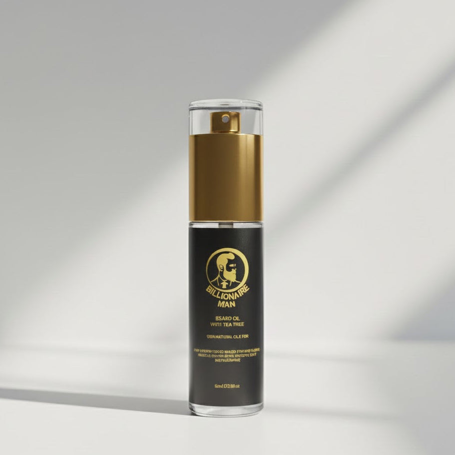 Billionaire Man: Beard Oil with Tea Tree 60ml.