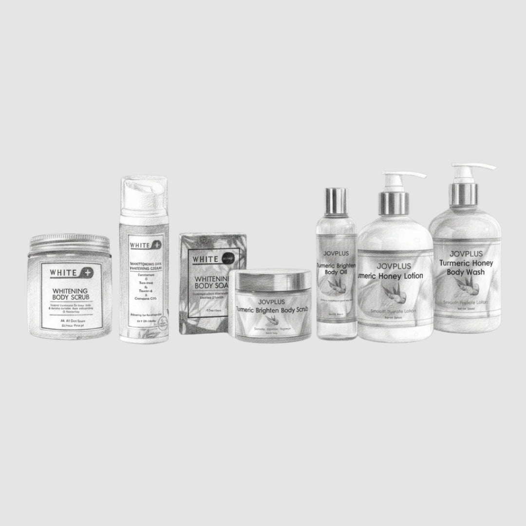 The Sensitive Whitening &amp; Turmeric Body Collection