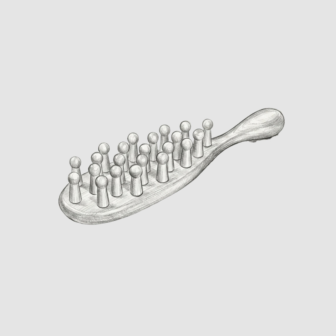 SANDALWOOD HAIR MASSAGER