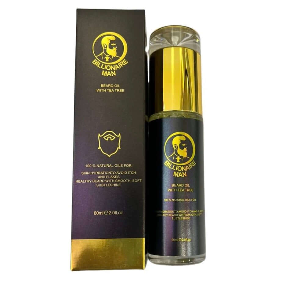 Billionaire Man: Beard Oil with Tea Tree 60ml