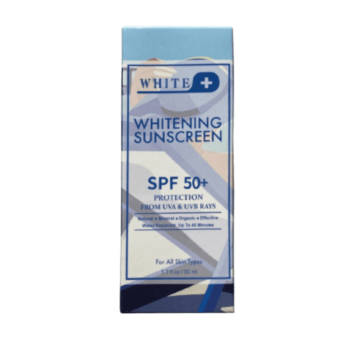 white whitening sunscreen spf50-50ml Jovplus