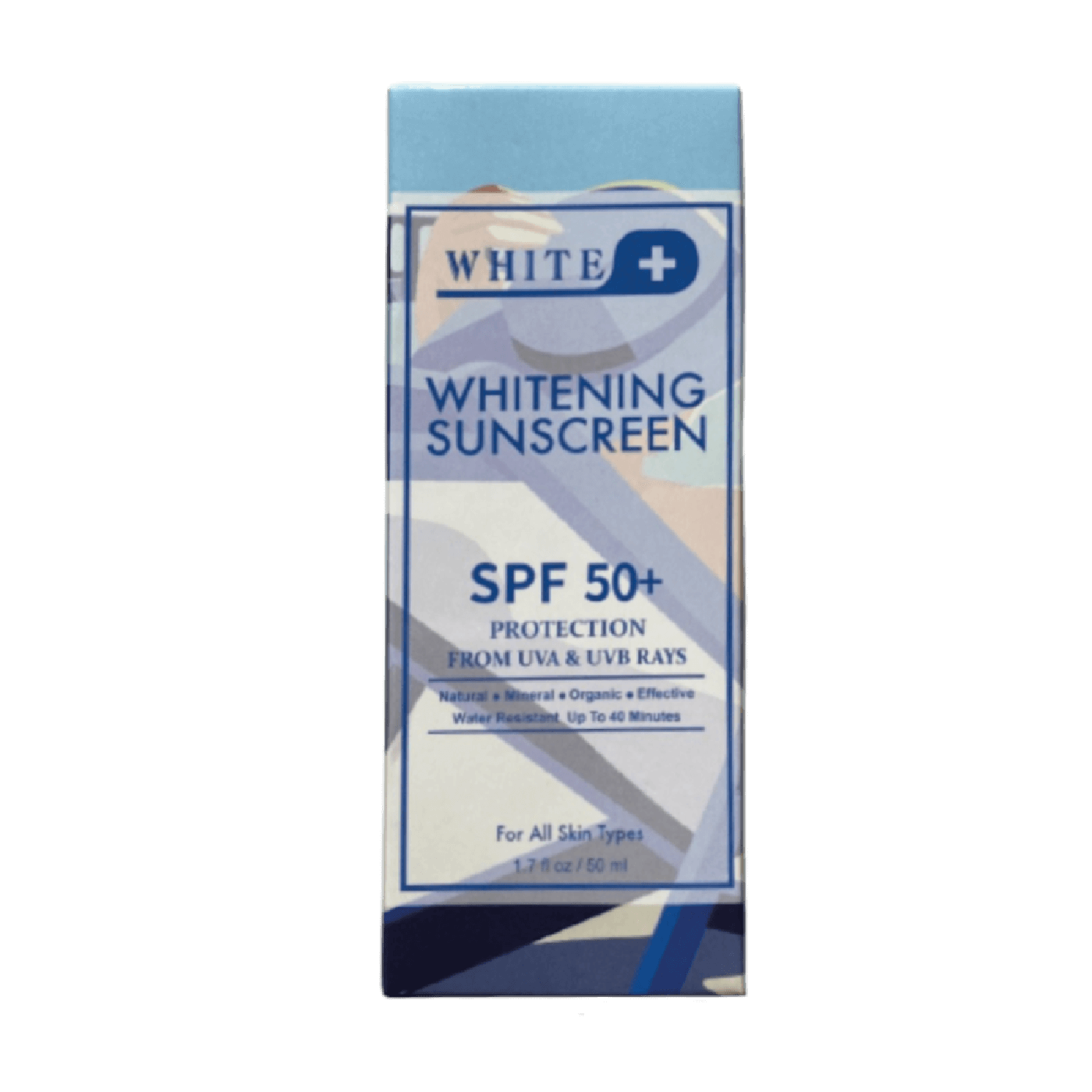 white whitening sunscreen spf50-50ml Jovplus