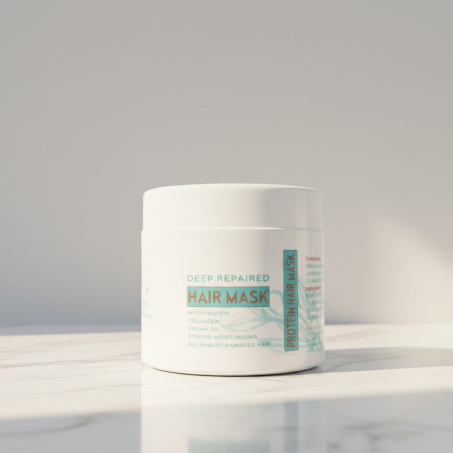 HAIR+ PROFESSIONAL: PROTEIN, COLLAGEN &amp; ARGAN OIL INSTANT REPAIRED MASK. 500ML